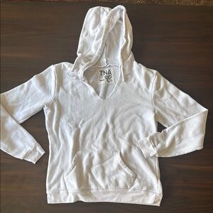TNA Cozy White Hoodie M